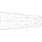 Ekena Millwork Set of Four Panels for 94 1/2"W x 24 1/4"H Loveland Fretwork Wainscot Wall Paneling WPKP12X01X47LLD - alternate 1